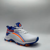 SHINE NEW EDITION CRICKET SHOES (ORANGE &BLUE)