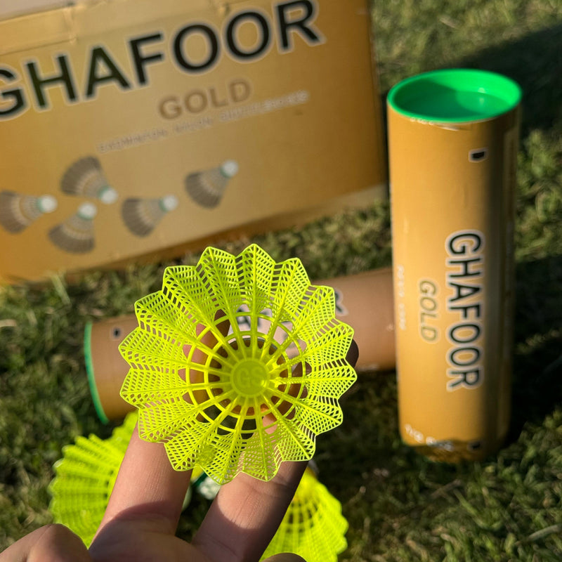 GoldStar Ghafoor Badminton Nylon Shuttle