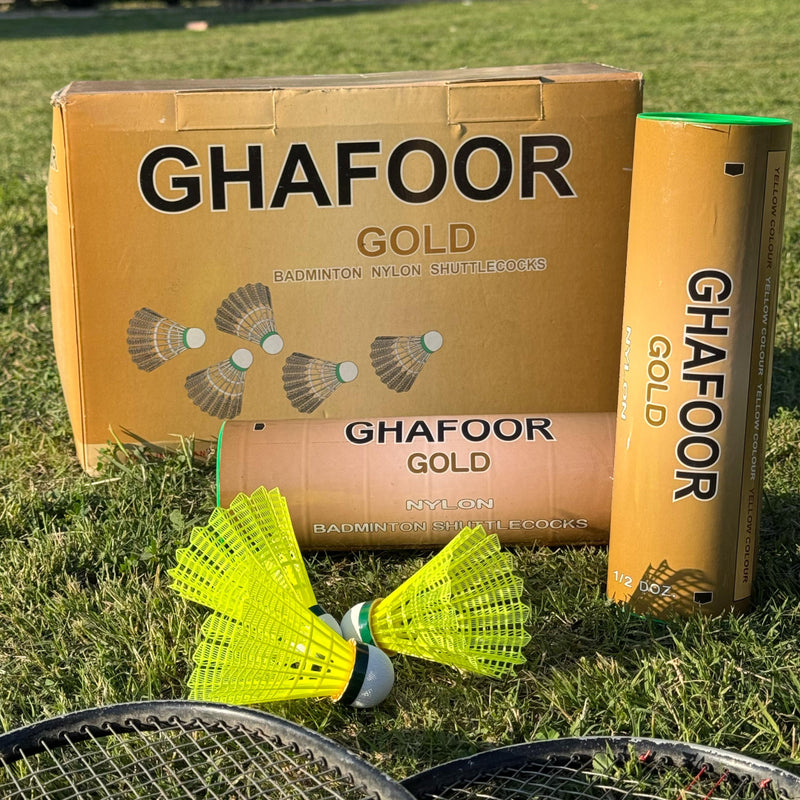 GoldStar Ghafoor Badminton Nylon Shuttle