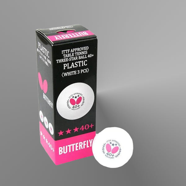 Table Tennis Balls - Butterfly 40+