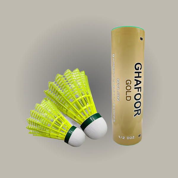 GoldStar Ghafoor Badminton Nylon Shuttle
