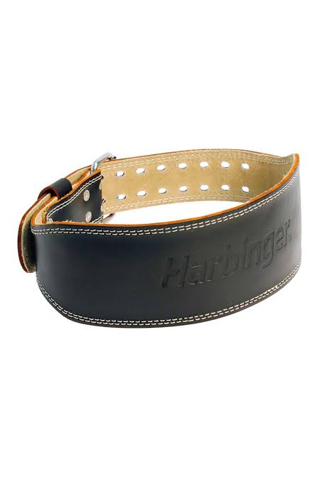 Gym Leather Belt  Harbinger - 6 Inch (All Size)