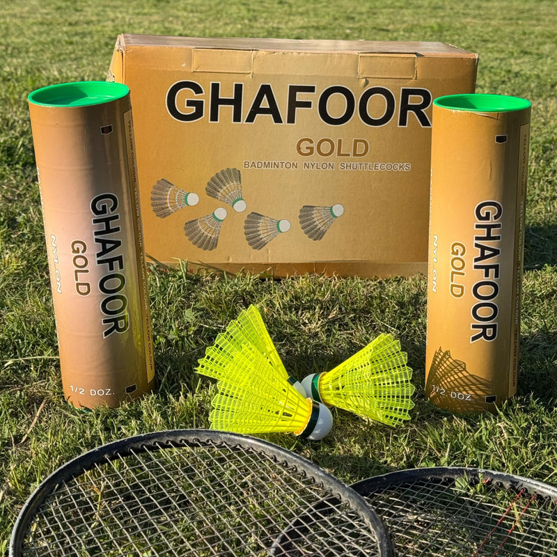GoldStar Ghafoor Badminton Nylon Shuttle