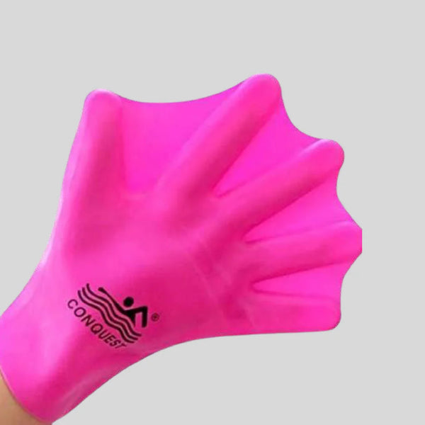 SWIMMING GLOVES SILICONE (65919)