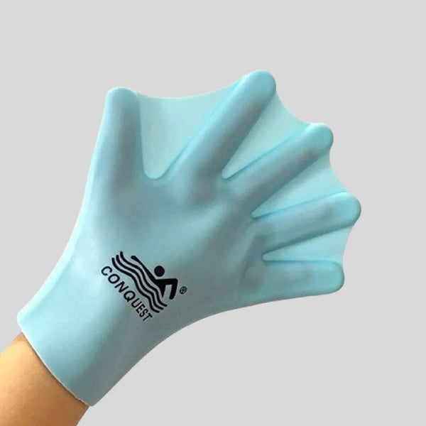 SWIMMING GLOVES SILICONE (65919)