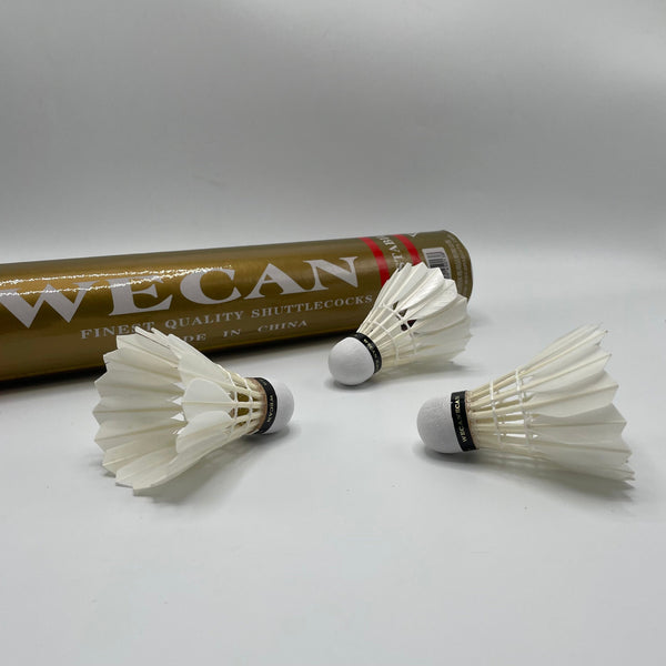Weccan Original Badminton Feather Shuttle